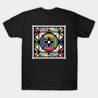 Ndebele Tribal Pattern T-Shirt